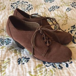 Dr. Scholl’s Brown Suede Booties - Size 8.5